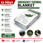 Emergency Thermal Blanket Survival Rescue Camping Waterproof Foil Blanket