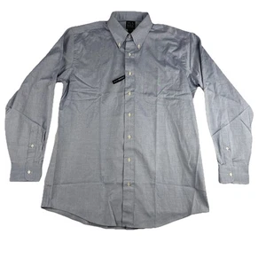New! Jos A Bank Mens Blue Pinpoint Oxford Dress Shirt 16-35 - Bild 1 von 7