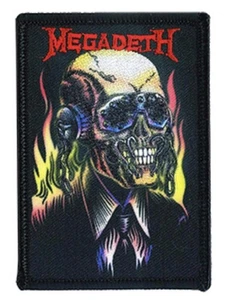 Megadeth Official Vic Rattlehead Embroidered Woven Patch M111P - Picture 1 of 2