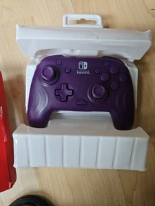 PDP Nintendo Switch Purple Afterglow Wave Wireless Controller - New Boxed - Picture 1 of 2