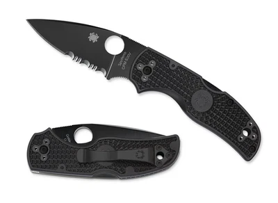 Cuchillo de bolsillo Spyderco Knives Native 5 Lockback negro S30V acero inoxidable C41PSBBK5 Foto 1 de 4