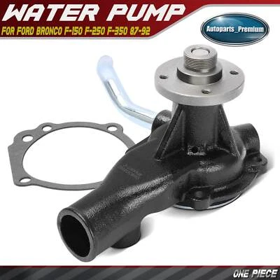 Bomba de agua del motor para Ford Bronco F-150 F-250 F-350 1987-1992 E-150 Econoline Foto 1 de 4