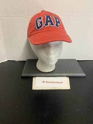 Baby Gap Red Toddler “Dad” Cap Hat Kids Sz M/L 50-52 cm Pre-Owned EUC - Image 1 of 4