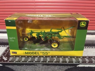 John Deere Model 55 Plow 1/16 Diecast Farm Implement Replica by SpecCast - Image 1 of 4