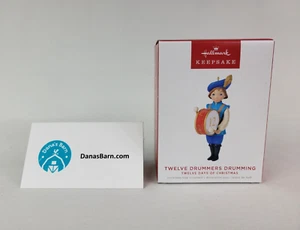 Hallmark Keepsake Ornament 2022 ~ Dodici batteristi batteria - Foto 1 di 8