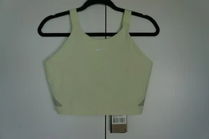 Nike Damen Sport BH / Top Größe M DD6450-303 Gelb-Grün NEU mit Etikett - Bild 1 von 9