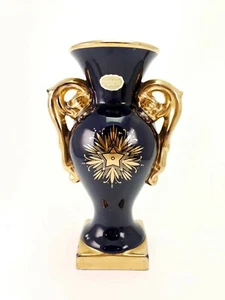 Vintage Belgian Porcelain Vase Porcelaines De Bruxelles - Picture 1 of 9