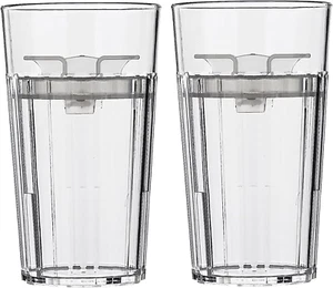 Smart Cup a Smart Alternative to Sippy Cups (Clear - 2 Pack) - Picture 1 of 12
