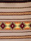 VINTAGE Navajo Textile Table Runner tissé à la main 22 x 48 plus 4" frange