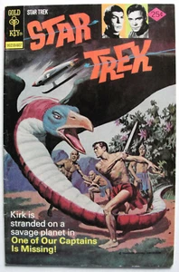 Star Trek #38 FN + Bronze Age Gold Key Comic Book 1976 ~ Painted Cover - Bild 1 von 3