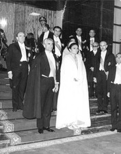 Mohammad Reza Shah Pahlavi and Farah Pahlavi