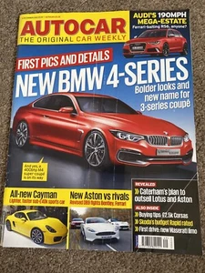Autocar Magazine - 5 December 2012 - BMW 4 Series Skoda Rapid 1.2 DB9 v Rivals - Picture 1 of 6