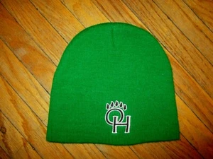 Cappello invernale OTTAWA HILLS lavorato a maglia berretto Skullie orsi verdi scuola Ohio Toledo - Foto 1 di 2