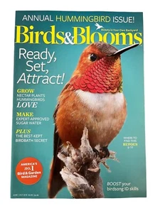 Birds & Blooms Magazin Kolibris Ready Set Attract Juni/Juli 2018 - Bild 1 von 1