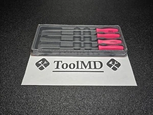 Snap-on Tools USA NEW 4pc PINK Mini Hard Handle LONG Pick Awl Set ASAL204BPM - Picture 1 of 11
