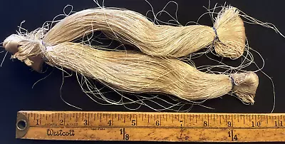 Antique Skeins Linen Thread Late 1800's Lace Making Thread For Display ! • 10.78$