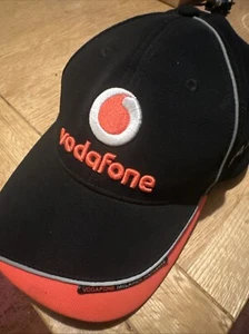 vodafone MP4-26 McLaren Mercedes Baseball Cap Hat Snap Back - Picture 1 of 6