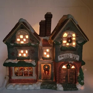Christmas Village Bakery Shoppe - Picture 1 of 4