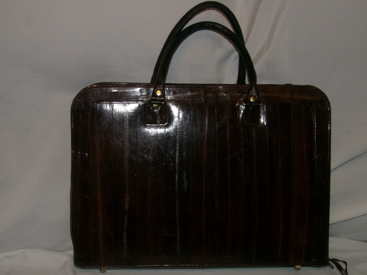 Eel Skin Briefcase In Women's Bags & Handbags | eBay Eel Skin Briefcase In Women's Bags & Handbags | eBay