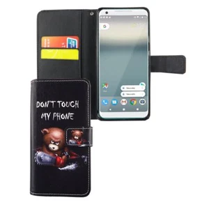 Custodia Cellulare Protettiva per Google Pixel 2 XL Cover Borsa Wallet Astuccio - Foto 1 di 6