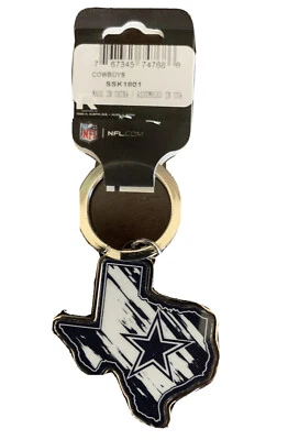 State Shape Keychain Dallas Cowboys - Image 1 of 2