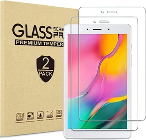 2x Tempered Glass Screen Protector For Samsung Galaxy Tab A 8" 2019 SM-T290/T295 - Picture 1 of 6