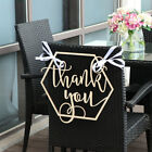  Wooden Sign for Wedding Thank You Photo Prop Ceremony Decorations