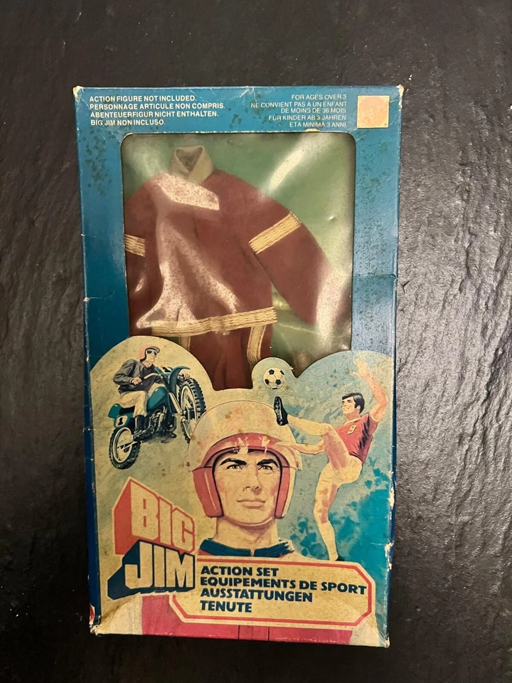 BIG JIM ACTION SET MATTEL  OUTFIT  EQUIPAGGIAMENTO SPORT 1983 - Immagine 1 di 1