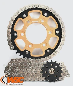 Kit de piñón de cadena Supersprox DID Kawasaki ZX10R 16-20 1489.39 1537.17 VR46 114 - Imagen 1 de 4
