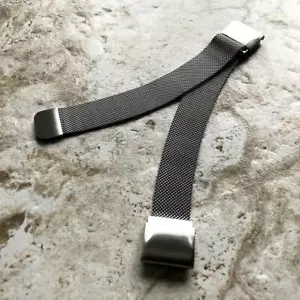 Banda de ajuste rápido milanesa color plateado para Garmin quatix 3 y 6X solar -A26B22 - Imagen 1 de 8