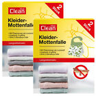 2x 2 Elina Clean Kleider-Mottenfalle Kleidermotte Mottenschutz Textil Motte