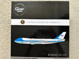 Gemini 200 1:200 VC-25 USAF  Air Force One G2AF01204 - Picture 1 of 12