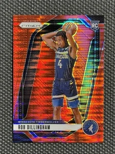 2024-25 Prizm Rob Dillingham #250 Rookie Red Pulsar Prizm 09/75 - Bild 1 von 2