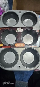 Pan para magdalenas EKCO Bakers Secret Texas tamaño 6 tazas nuevo stock antiguo - Imagen 1 de 1