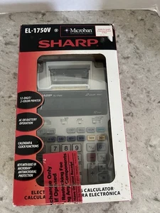Calculadora de impresión Sharp EL-1750V - Imagen 1 de 5