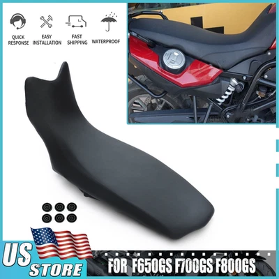 Low Driver Seat Pad Cushion Fit for BMW F650GS F700GS F800GS 2008-2016 - Image 1 of 4