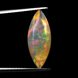 1.81 Ct IF Amazing Marquise 16.8 x 6.8 MM Genuine Multi Colors Dancing Welo Opal - Picture 1 of 5