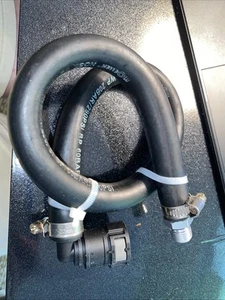 Air Hose with Fire Resistance Black Rubber 290PSI  WP 20 BAR BP 60 Moelleh Hose - Picture 1 of 3