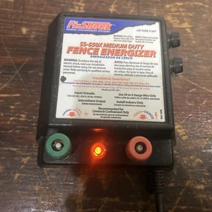 Fi-Shock Electric Medium Duty Fence Energizer SS-550X Fi Shock 15 Acres - Picture 1 of 5