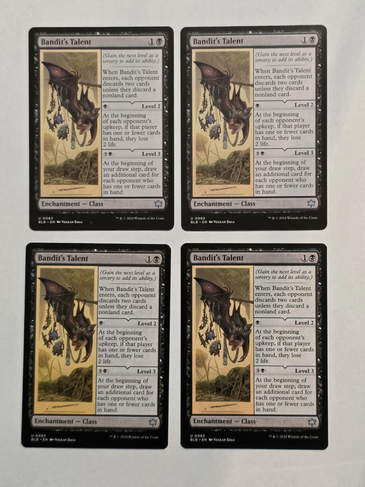 4x Bandit's Talent - Bloomburrow - Near Mint - MTG - Image 1 of 1