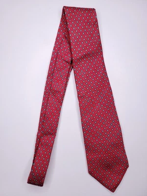 John Henry 男式正式领带 57 英寸 Lx3.25 英寸宽红色领带 — 第 1/4 张图片