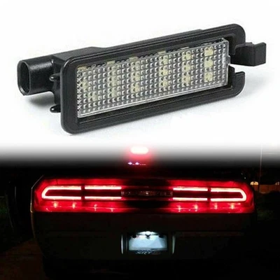 Bright White LED License Plate Light Set for Dodge For Chargers 2015 2020 - Image 1 of 4