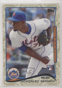 2014 Topps Camo /99 Gonzalez Germen #485 Rookie RC