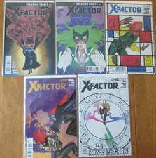 X-Factor #238,239,240,242,243 Marvel 2012 Comic Books NM