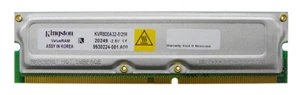 KVR800A32-8/256 Kingston 256MB RDRAM PC800-40ns Non ECC 232pin for Asus Epox MSI - Picture 1 of 1