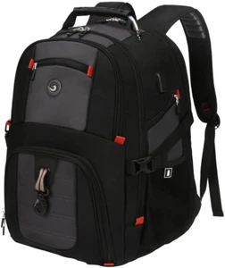 Extra Large 50L Travel Laptop Backpack with USB Charging Port, College High Scho - Picture 1 of 8