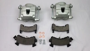 GM metric front disc brake calipers with zinc wash md154 brake pads easy clean - Bild 1 von 10