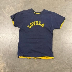 Camiseta Loyola Doble Cara Vintage Años 70 80 Talla M - Imagen 1 de 8