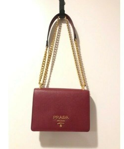 prada black red bolsa