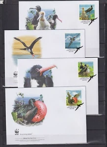 F1942  -  Christmas Island  2010 - FDC - Vogels / Birds / Vögel - WWF/WNF - Picture 1 of 1